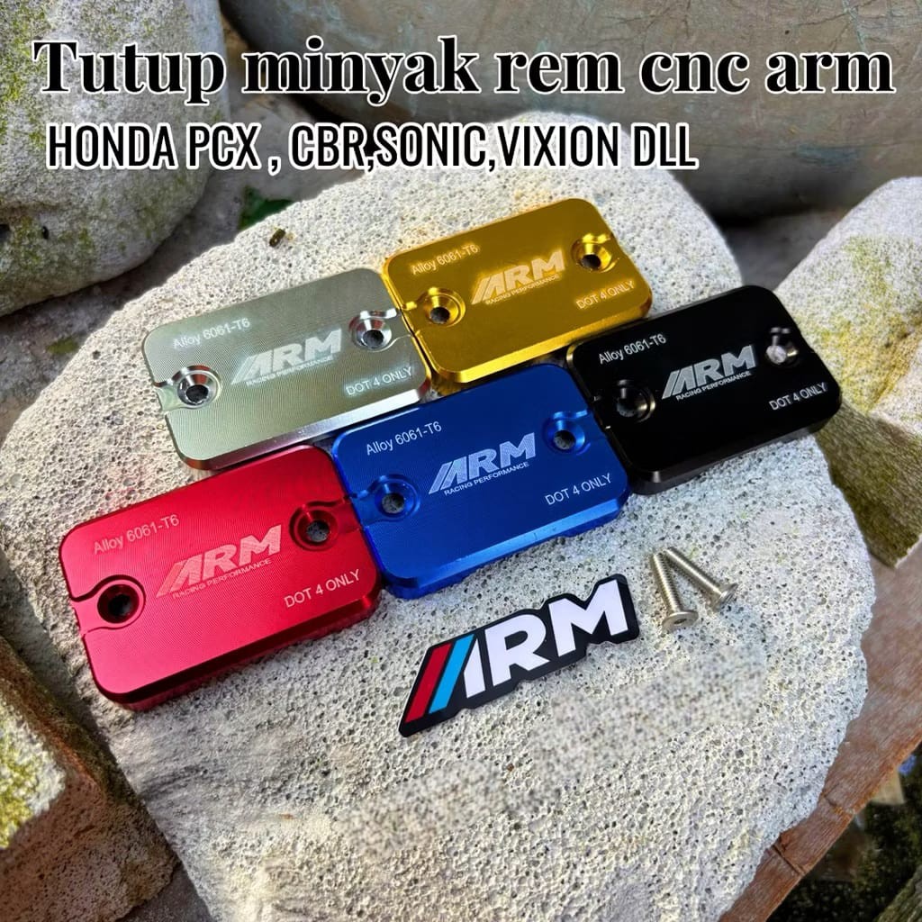Cover Tutup Master Rem ARM Honda Pcx160 Old/New Mega Pro Verza Cb150 Old/New Cbr150 Old/New Gl Pro T