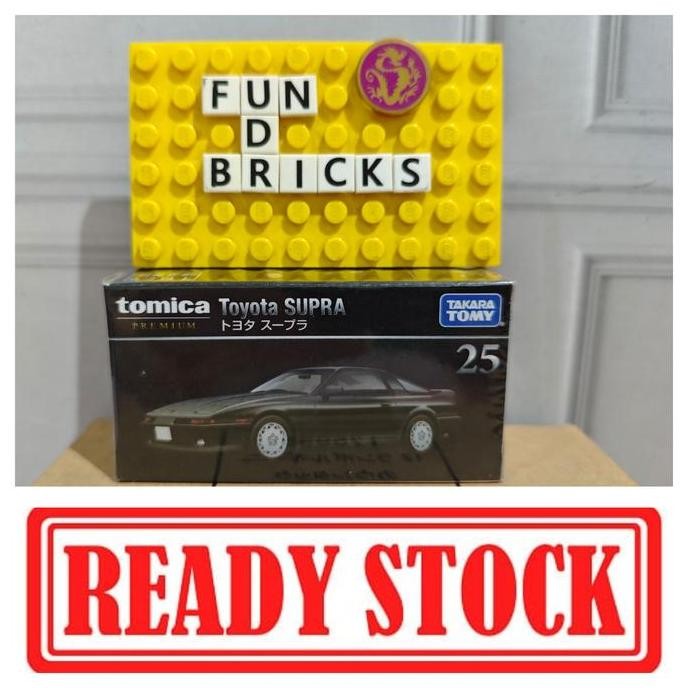 Tomica Premium 25 Toyota Supra Black
