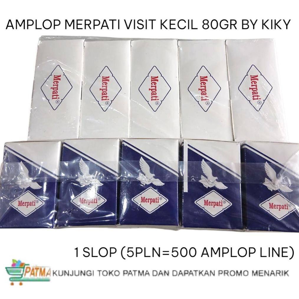 

New Arrival Amplop Merpati Visit Kecil 80Gr 110 X 70Mm By Kiky 1Slop(5Pln=500 Amplop Line) New Arrival