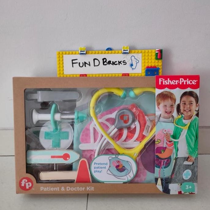 Mainan Anak Dokter Fisher Price Patient Doctor Kit Masker