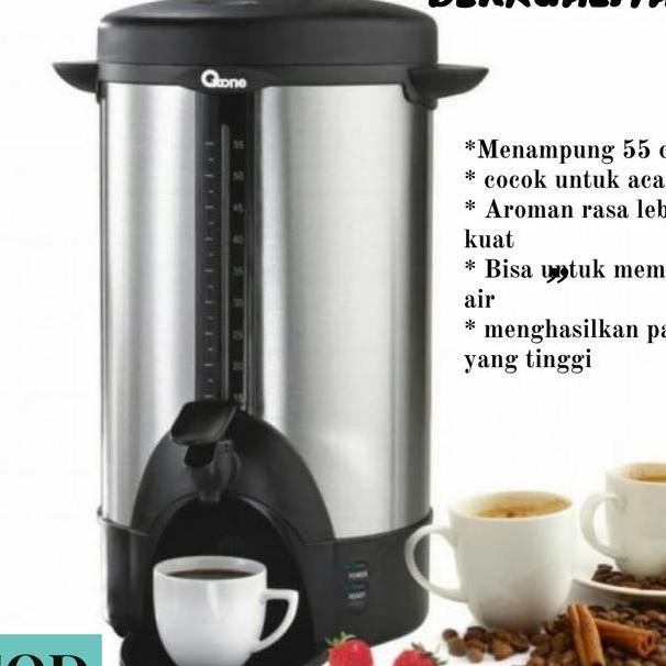Coffee Tea Maker Oxone Boiler Termos Air Panas Listrik Dispenser Air