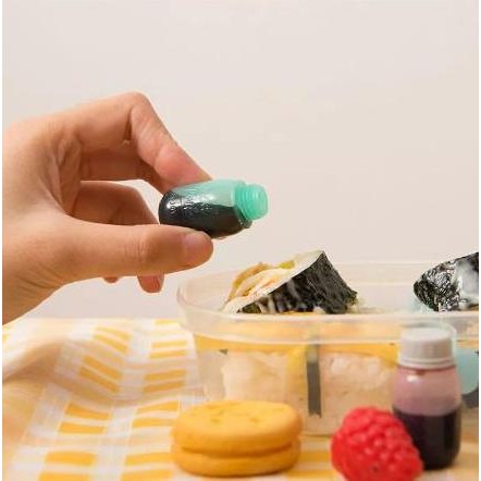 Wadah Kecap Saus Bento Mini Botol Kecap Saus Bekal Anak Bahan plastik