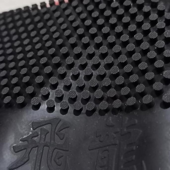 Karet Bintik Panjang Feilung Pingpong Tenis Meja Super Jahat Proses