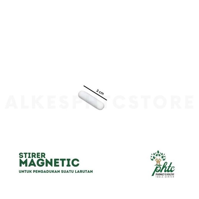 Magnetic Stirrer 3Cm L Stir Bar 3 Cm / Magnetik Stirer 3Cm