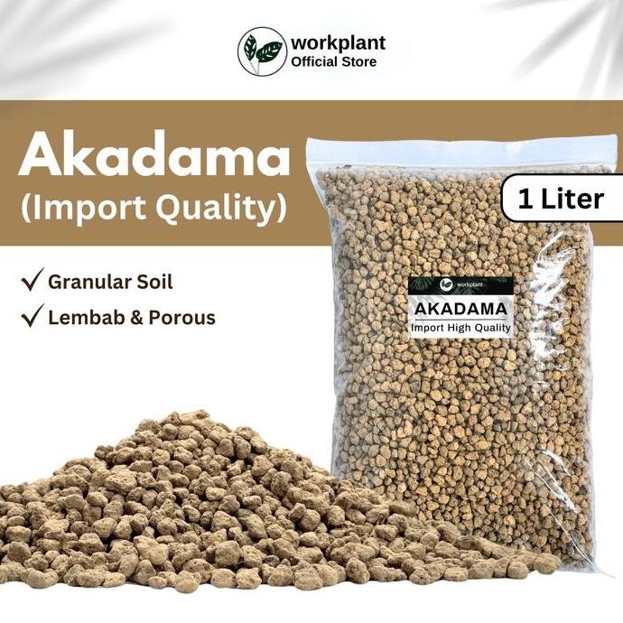 Akadama Soil - Media Tanam Tanaman Hias Kaktus Sukulen High Quality