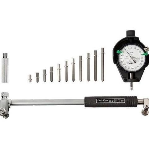 Berkualitas Mitutoyo 511-712 Dial Bore Gauge 35-60 /0.01Mm Bore Gauge Mitutoyo Ori New
