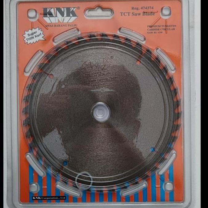 SAW BLADE / MATA PISAU POTONG 7X40T KNK (WOOD/KAYU) ORANGE