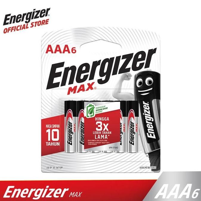 ENERGIZER Max AAA Alkaline BP6