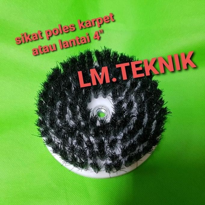 Sikat Poles Karpet Atau Lantai 4"