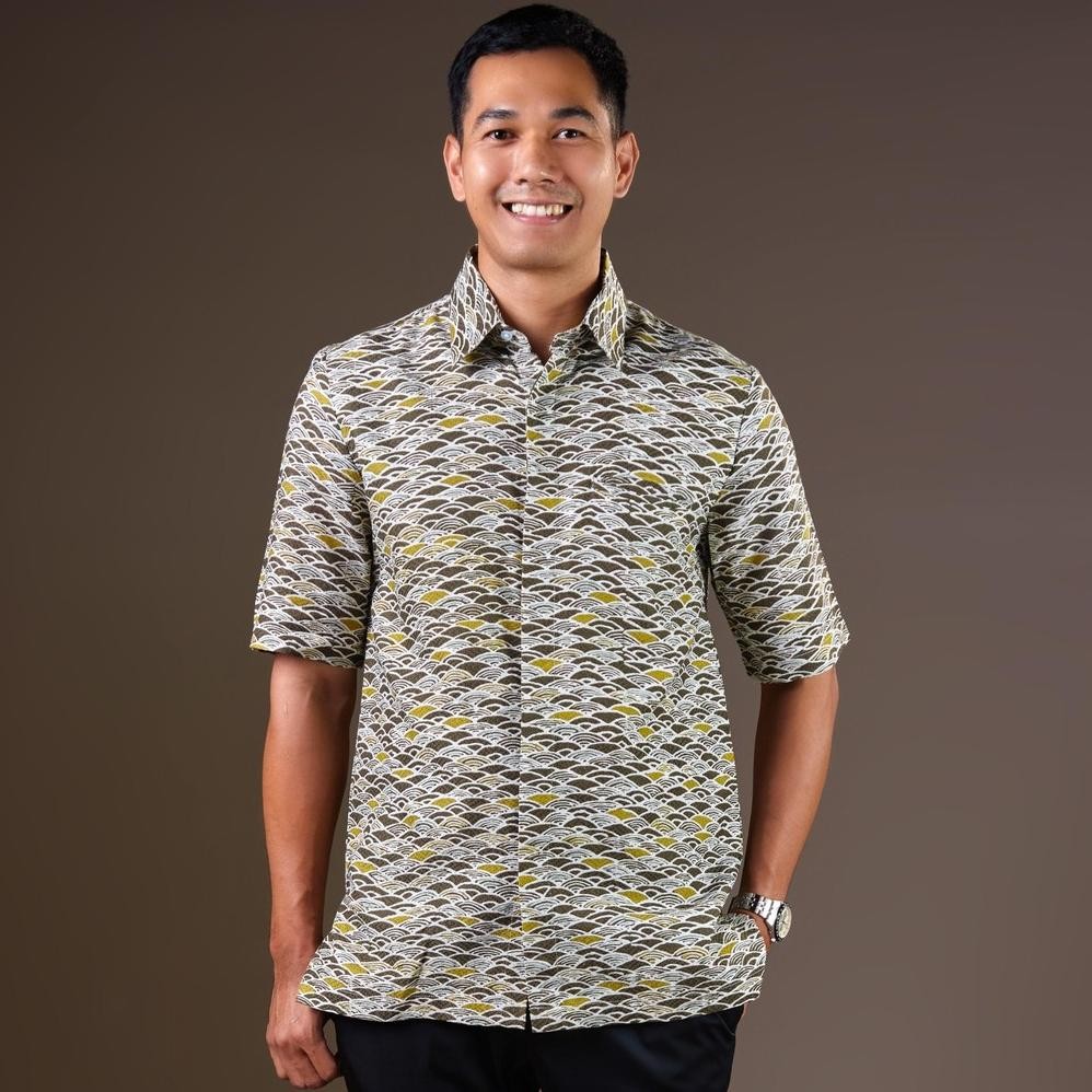 Eiger - Mandalas Kemeja Batik Pria Premium Lengan Pendek