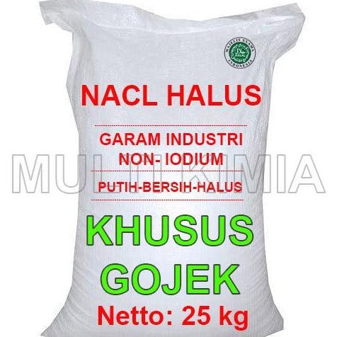 

Nacl Halus - Garam Industri Netto: 25 Kg