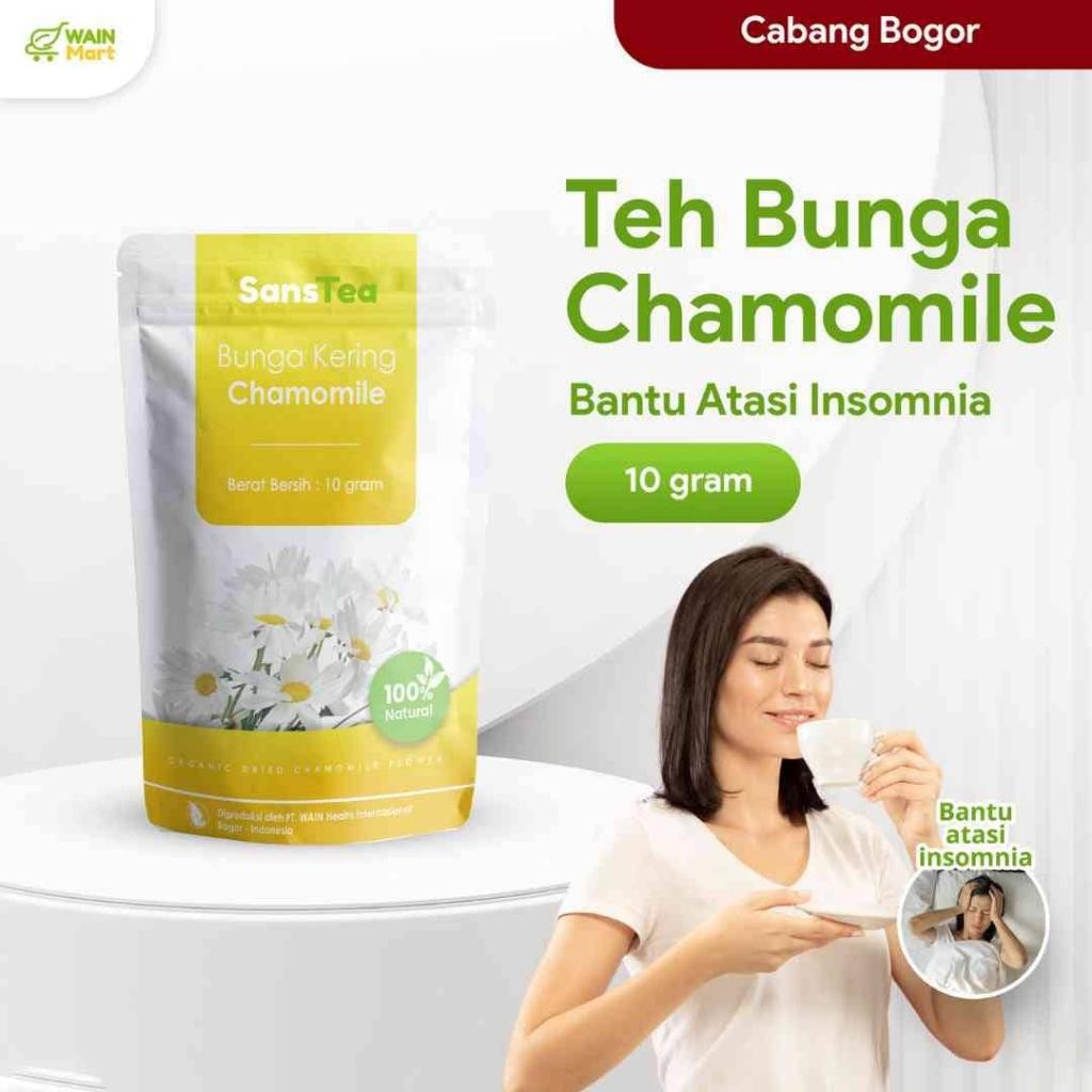 

SBID ANTI IMSOMNIA !!! Teh Bunga Chamomile Herbal Relaksasi kaya Antioksidan