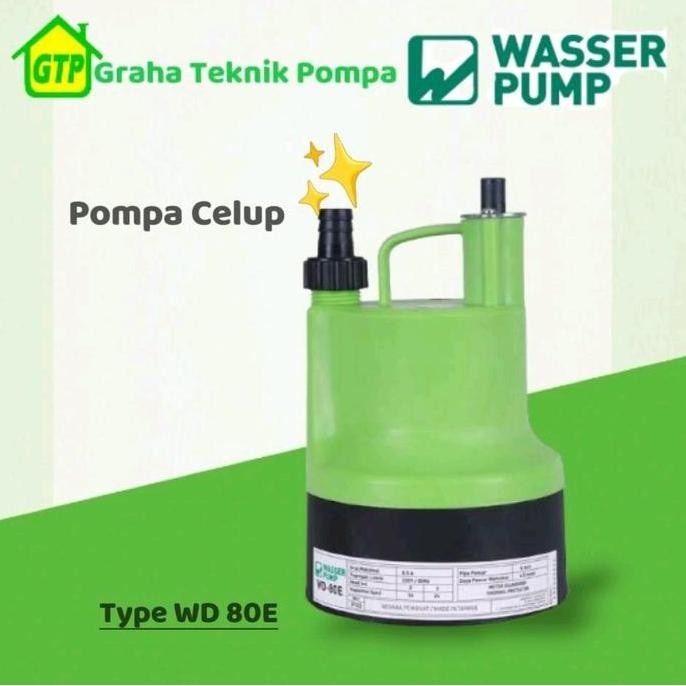 Wasser WD 80 E Pompa Celup