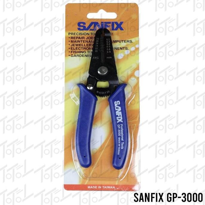 Sanfix GP-3000 Wire Stripper Plier / Tang Kupas Kabel Sanfix GP3000