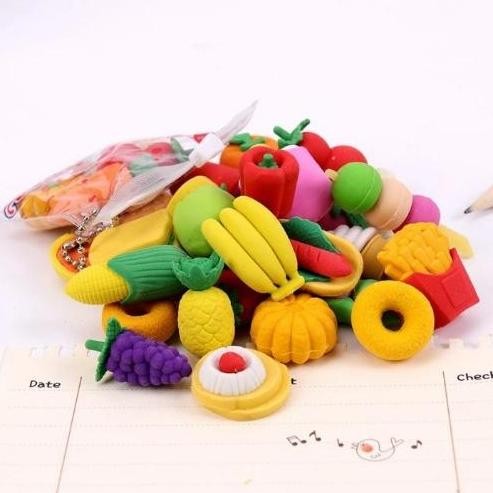 Mainan silicone buah