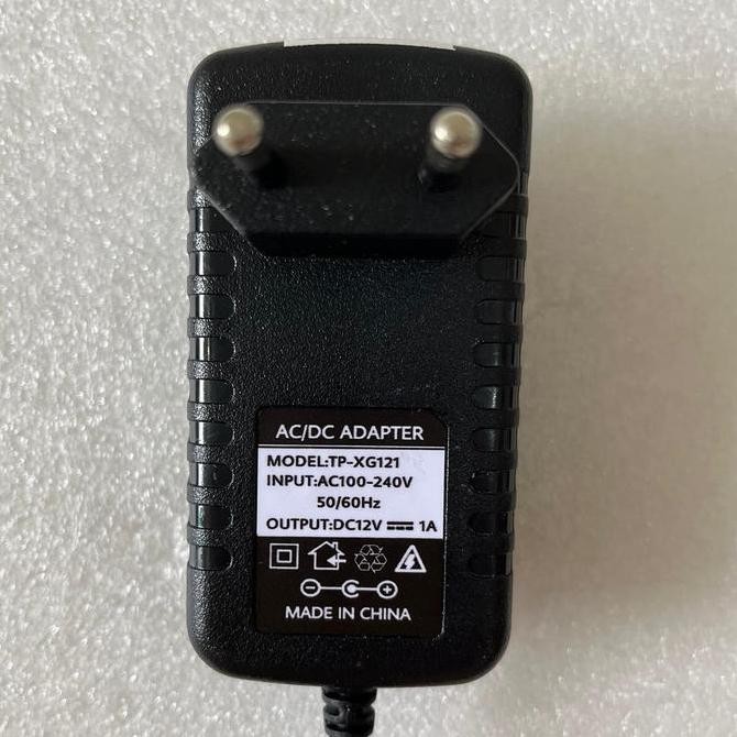 AC/DC ADAPTER DC 12V 1A model TP-XG121 RESTOCK