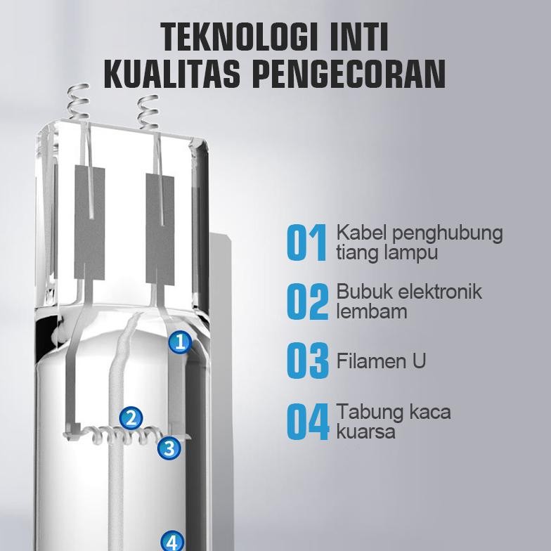 Heatshrin Lampu Uv Ultra Violet Aquarium Aquascape 3 7 11 13 Watt Pl30