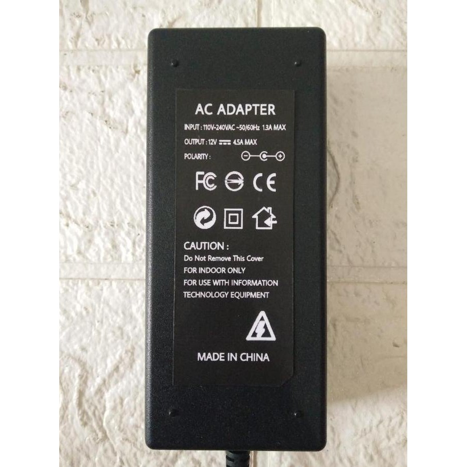AC ADAPTER 12V 4.5A MAX FORSALE