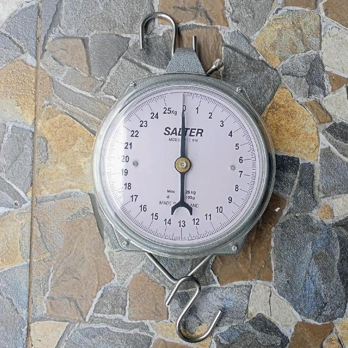 Timbangan Salter 25Kg / Timbangan Gantung Salter 25 Kg Asli England