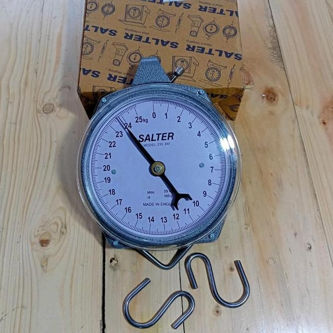 Timbangan Gantung Salter 25Kg / Timbangan Salter 25 Kg Asli England
