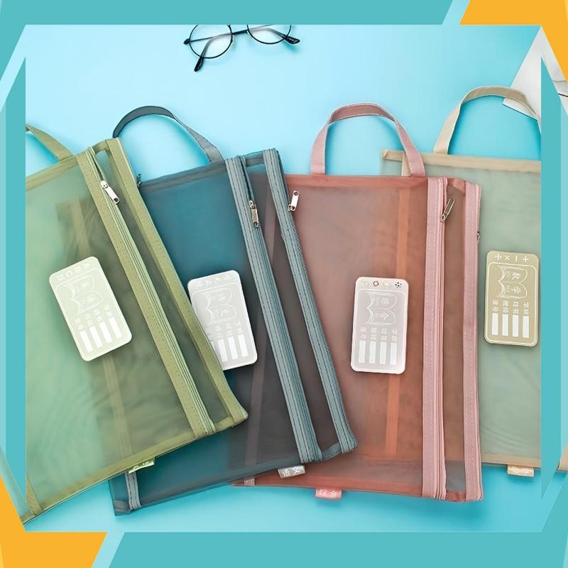 

Diskon Tas Mesh Transparan A4/A6 Extra Besar - Tempat Pensil & Kosmetik 2 in 1 Multifungsi DCY-88