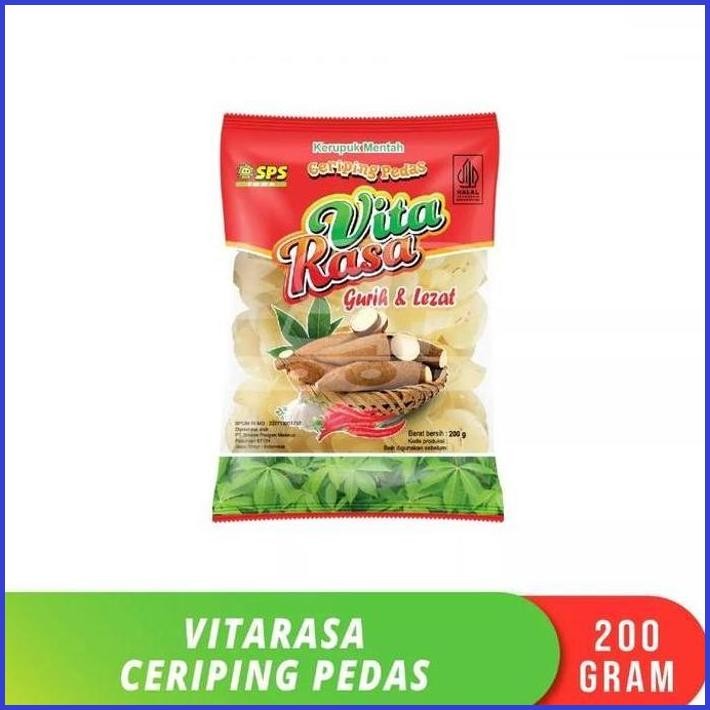 

CERIPING SINGKONG KERUPUK 200GR VITARASA