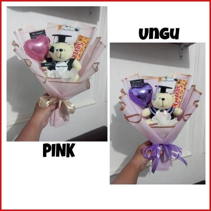 

BUKET SILVERQUEEN , BUKET BONEKA COKLAT WISUDA , BUKET COKLAT WISUDA