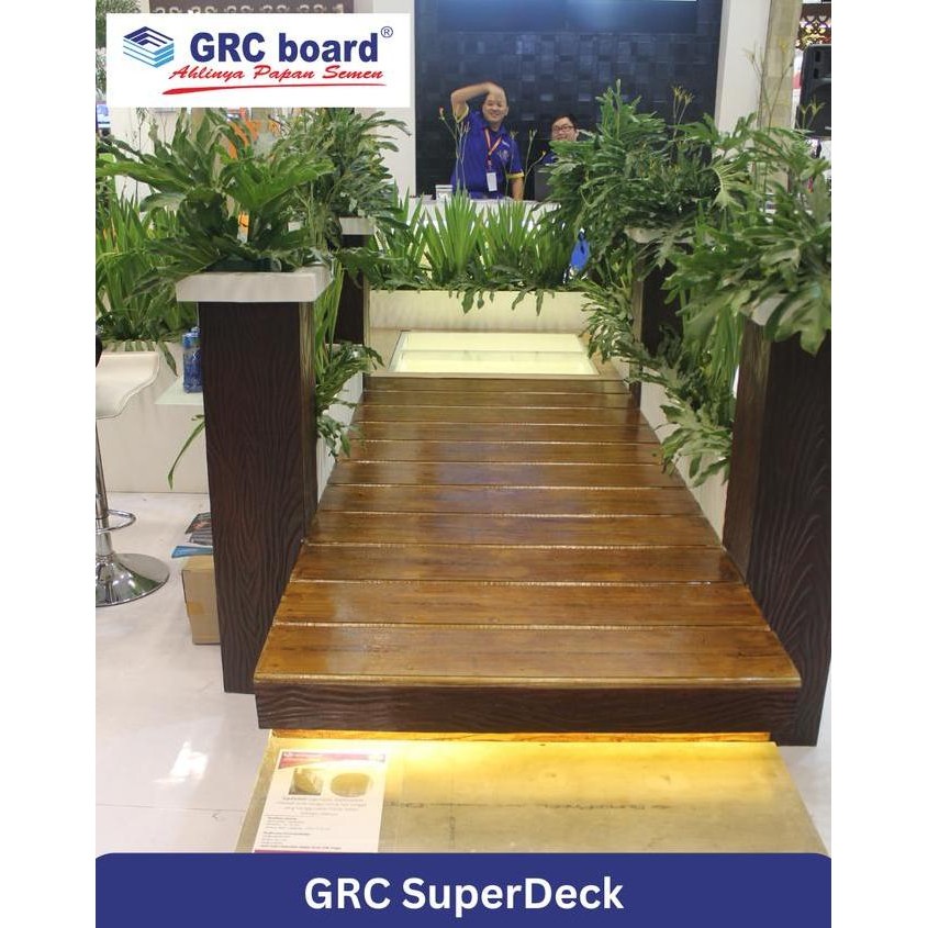 GRC BOARD SUPER DECK TEBAL 20MM ORIGINAL DAN TERPERCAYA