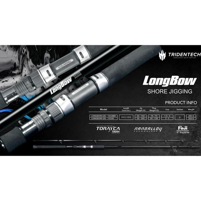 TERBARU - Joran Pancing/Rod Shore Jigging Tridentech Longbow