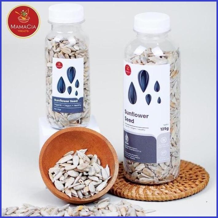 

MAMACIA TREATS SUNFLOWER SEED ROASTED KUACI BUNGA MATAHARI 50 GR