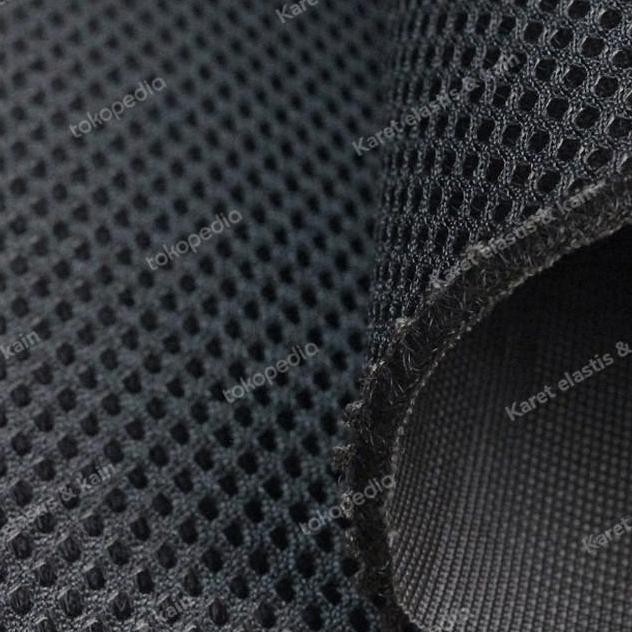 JALA MESH DOUBLE/KAIN JALA DOUBLE MESH/JALA MESH SANDWICH HITAM