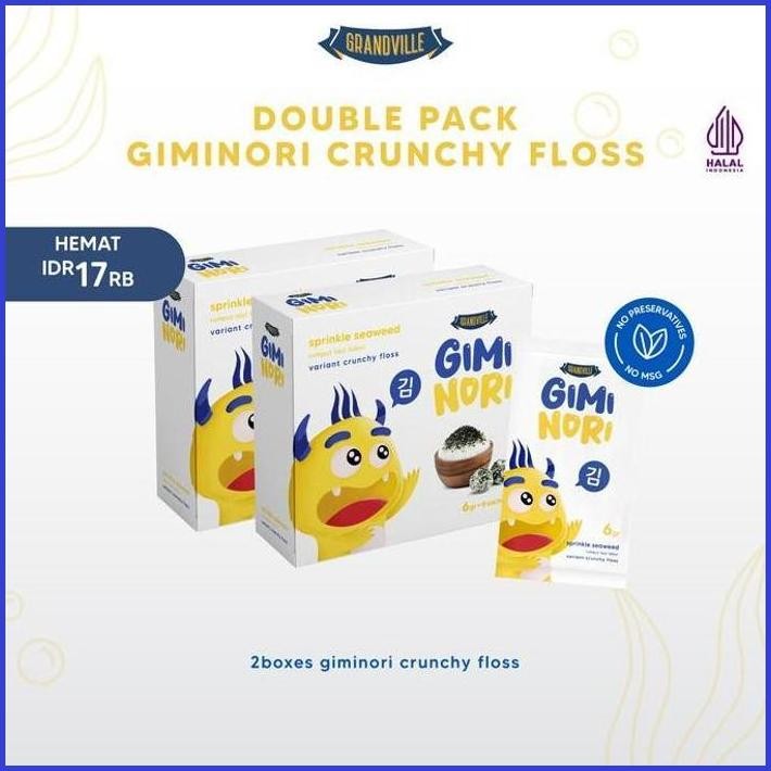 

GRANDVILLE GIMI NORI RUMPUT LAUT TABUR FLOSS DOUBLE PACK FOOD NON MSG