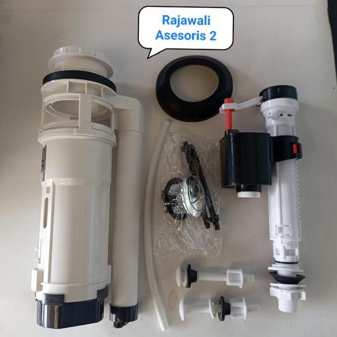 PlampungKlosetFullSet/PelampungToiletClosetDudukModelToto Black