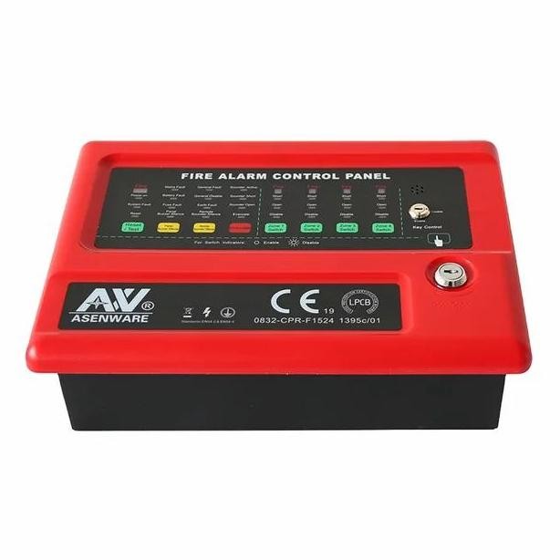 TERBARU - panel 8 zone asenware fire alarm 8zone mcfa conventional bukan hooseki nohmi notifier simp