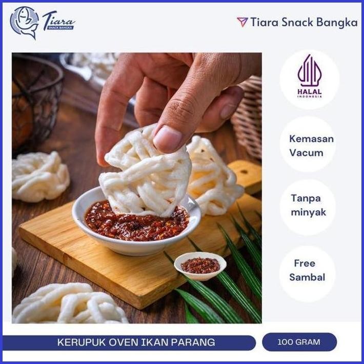 

PAKETAN KERUPUK KRUPUK KEMPLANG OVEN TANPA MINYAK TIARA SNACK BANGKA