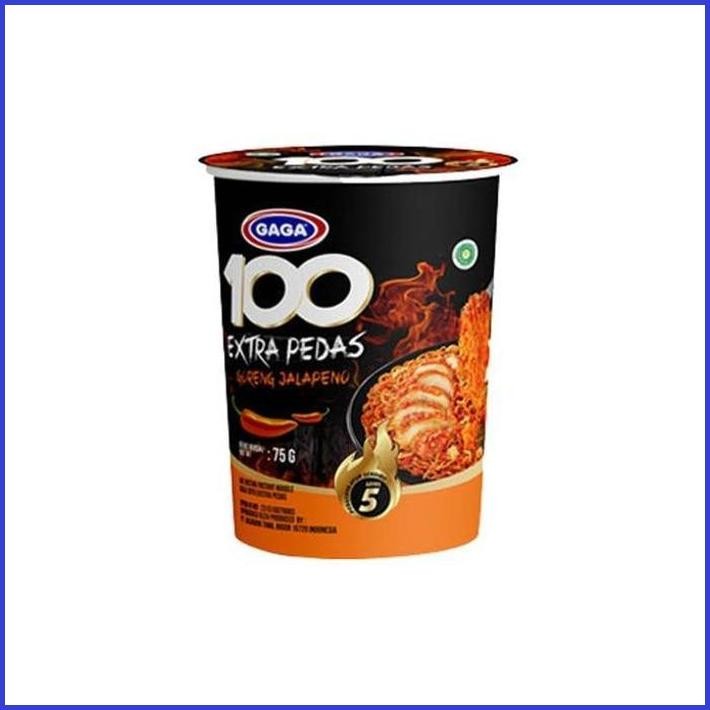 

GAGA 100 EXTRA PEDAS GORENG JALAPENO CUP 75 GRAM