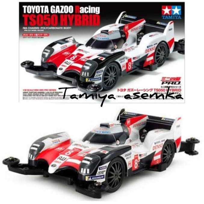 TAMIYA 18652 TOYOTA GAZOO RACING TS050 HYBRID (MA CHASSIS)