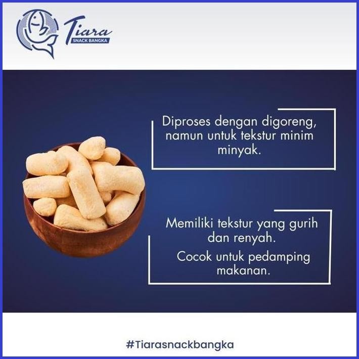 

GETAS PANJANG IKAN TENGGIRI BANGKA - PACKAGE SPECIAL TIARA KERUPUK IKAN TENGGIRI