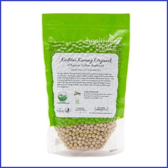 

HEALTHY CHOICE KEDELAI KUNING ORGANIK 500 GR ORGANIK