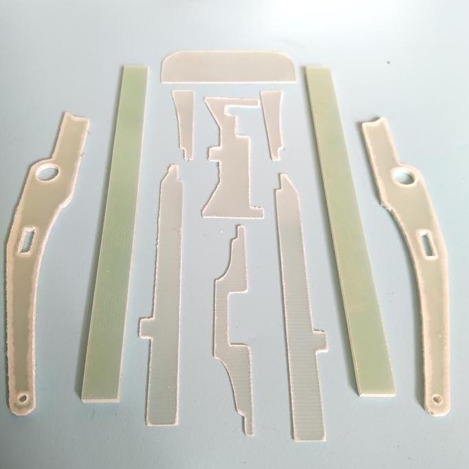 Bemper Tamiya speed Nascar fiber