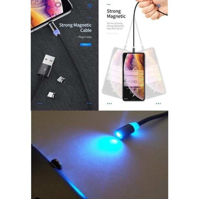 KABEL CHARGER CAS MAGNET-CABLE CHARGER MAGNET MICRO USB