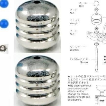 rep tamiya mas damper galon besar