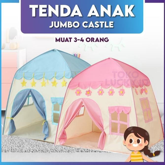 Tenda Mainan Anak Tent Playhouse Princess Castle Jumbo Murah