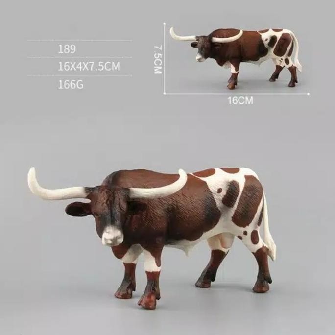 Mainan Hewan Banteng/Mainan Hewan Zebra/Mainan Hewan Antelop