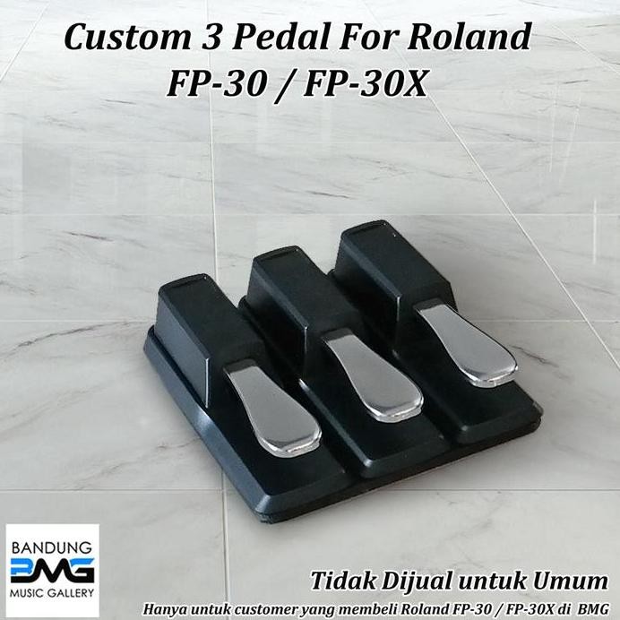 New  Custom 3 Pedal for Roland FP 30 / FP 30X - FP30 / FP30X