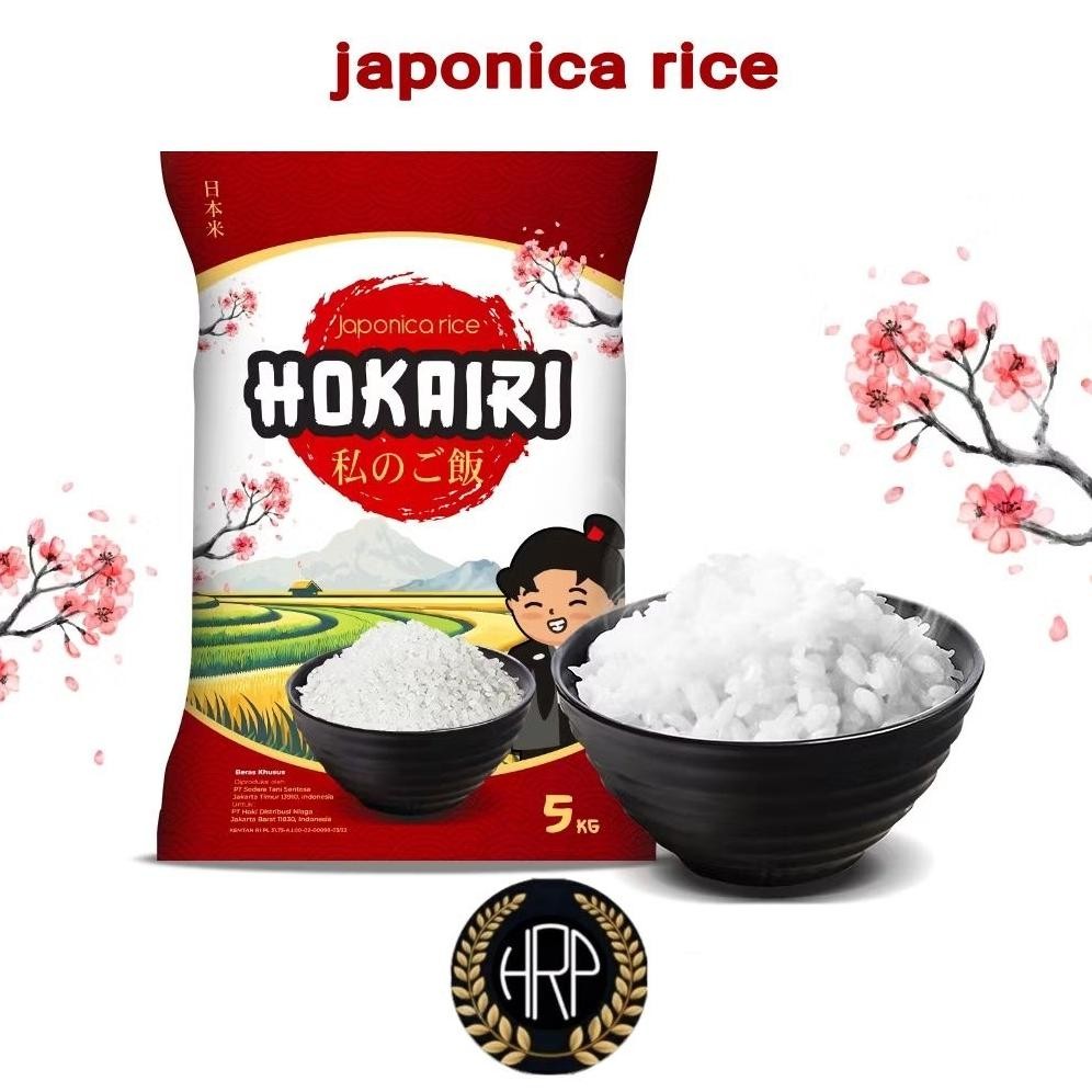 

Beras Jepang HOKAIRI 5kg Beras Sushi Japonica Premium