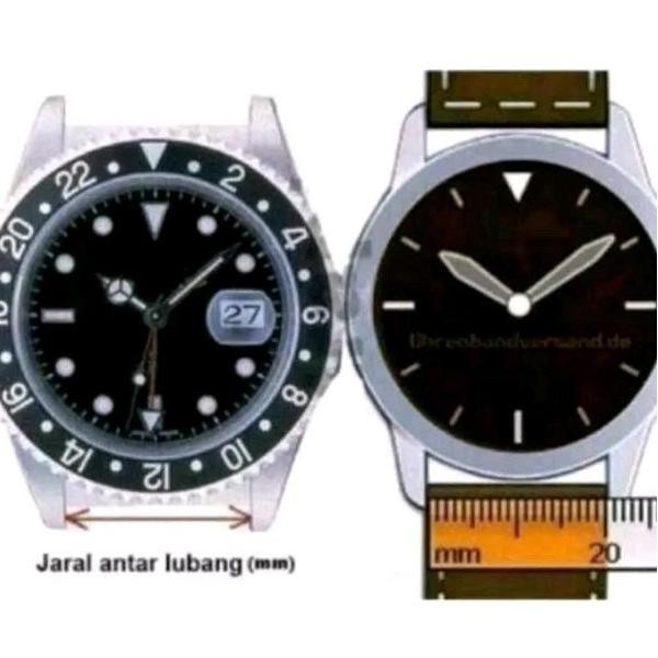Tali jam tangan Kulit Alexandre Christie buckle Rosgold murah