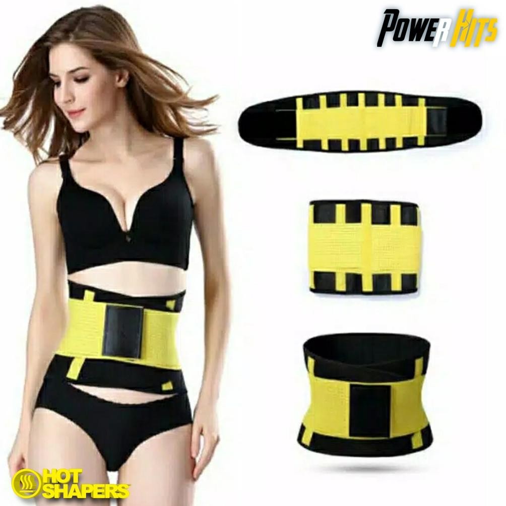 Best Seller | Termurah Korset Olahraga Pria Wanita Stagen Pelangsing Pengecil Perut Buncit Pembakar 