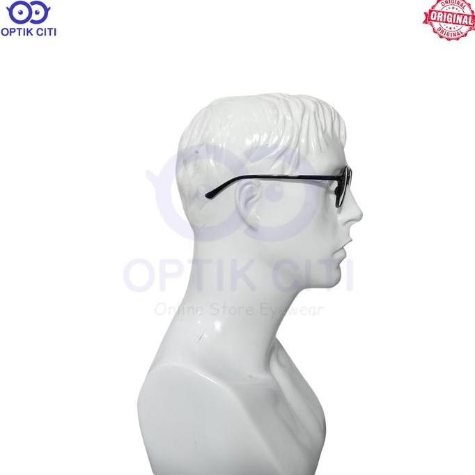 Frame Kacamata Pria Wanita  Bulat CBF 17049 Original Ringan Lentur