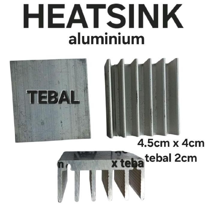 HEATSINK PENDINGIN ALUMINIUM FELTIER TEC DISPENSER WATERBLOCK PELTIER